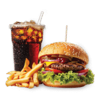 Chicken Cheesy Oscar burger